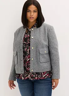 Bomber van bouclé, bonprix
