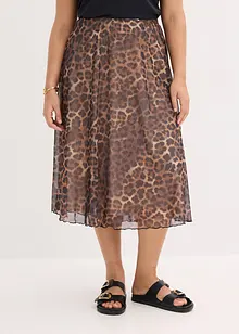 Midirok van zachte mesh, bonprix