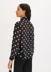 Blouse met strik, bonprix