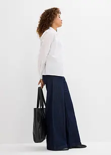 Wide leg jeans high waist, super soft, bonprix