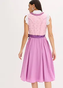 Dirndl met pailletten schort (2-dlg. set), bonprix