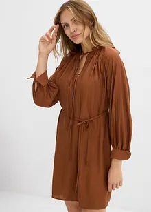 Zwangerschapsjurk met voedingsfunctie van soepele viscose, bonprix