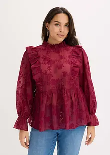 Blouse met borduursel, bonprix
