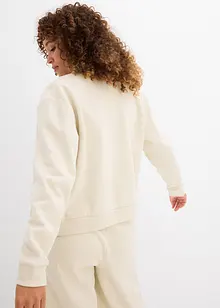 Sweatvest van biologisch katoen, bonprix