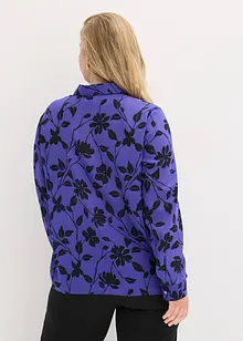 Gedessineerde blouse van chiffon, bonprix