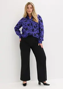 Gedessineerde blouse van chiffon, bonprix
