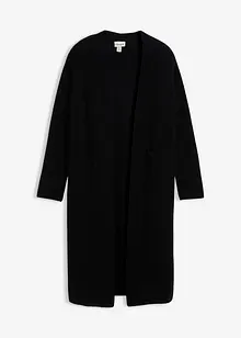 Lang gebreid vest met alpacawol, bonprix