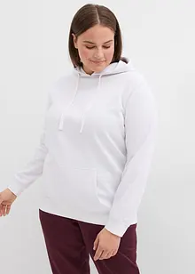Basic hoodie van zacht frotté, bonprix