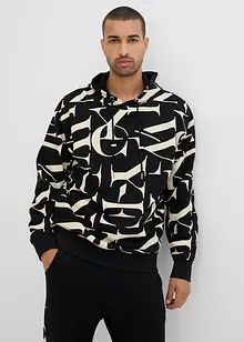 Hoodie van biologisch katoen, loose fit, bonprix