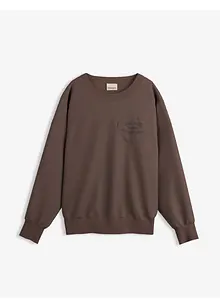 Oversized sweater in een zachte katoenmix, bonprix