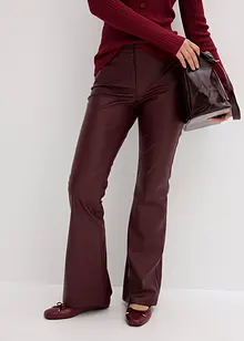 Imitatieleren broek, bonprix