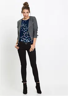 T-shirt met vlinders, bonprix