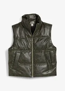 Bodywarmer van imitatieleer, bonprix
