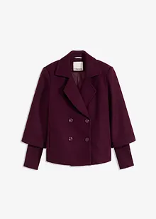 Peacoat met gebreide mouwen, bonprix