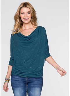 Shirt met watervalhals, RAINBOW