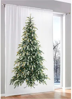 LED gordijn met kerstboom (1 stuk), bonprix