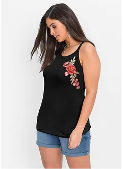 Top met borduursel, bonprix