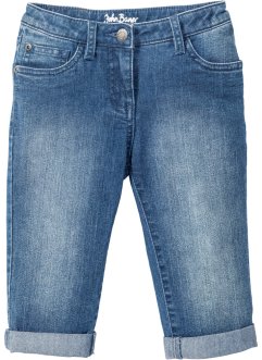Meisjes capri jeans met omslag, John Baner JEANSWEAR