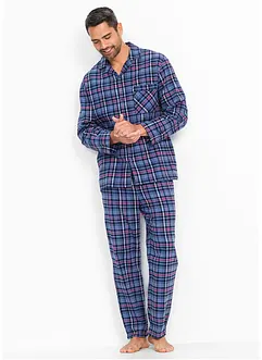 Flanellen pyjama (2-dlg.), bonprix