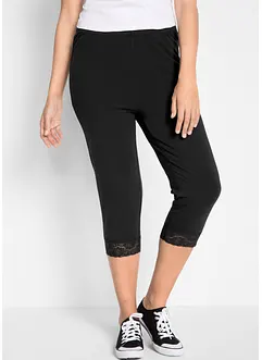 Capri legging met kant, bonprix