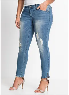 Stretch jeans met ritssluiting, bonprix