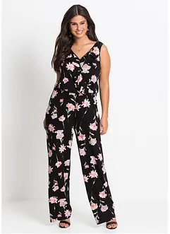 Jersey jumpsuit met bloemen, BODYFLIRT