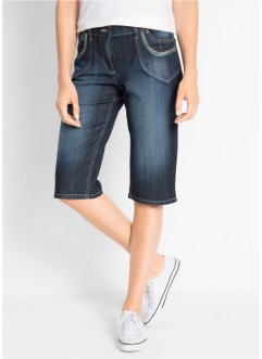 Capri jeans met comfortband, straight, bpc bonprix collection