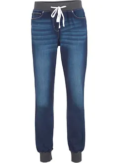 Boyfriend stretch jeans met comfortband, bonprix