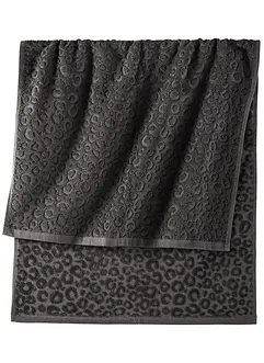 Handdoek met luipaardpatroon, bonprix