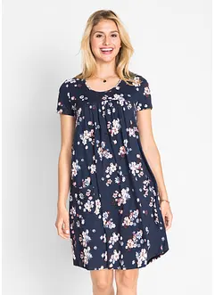 Korte jersey jurk in een zachte viscosemix, bonprix