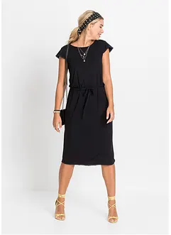 Jersey midi jurk van viscose, bonprix