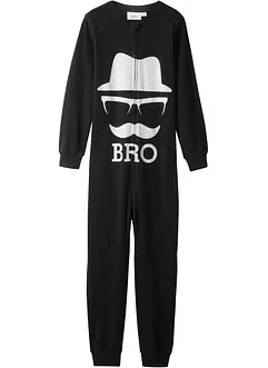 Kinderen pyjama onesie van biologisch katoen, bonprix