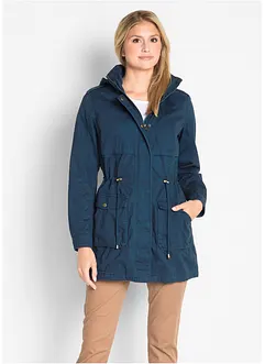 Katoenen parka met jersey voering, bonprix