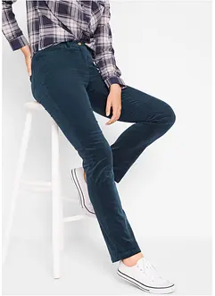 Stretch corduroy broek, straight, bonprix