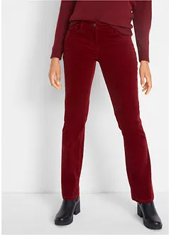 Stretch corduroy broek, bootcut, bonprix