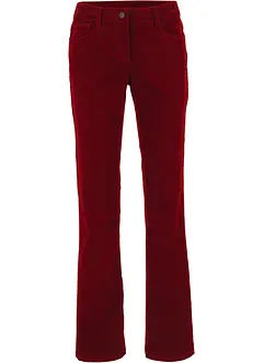 Stretch corduroy broek, bootcut, bonprix