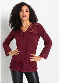 Longsleeve met kant, BODYFLIRT
