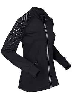 Thermo sportvest met reflecterende print, bonprix