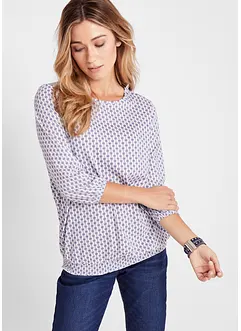 Shirt met print (set van 2), 3/4 mouw, bonprix