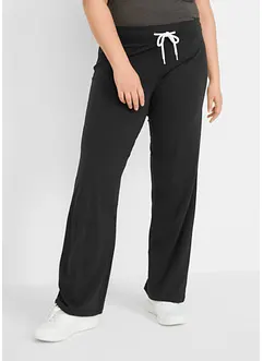 Jersey broek met biologischi katoen en stretch, bonprix
