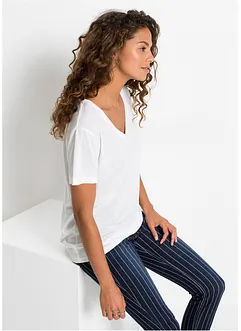 T-shirt met V-hals, bonprix