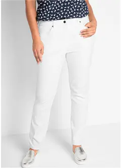 Twill broek met comfortband, straight, bonprix