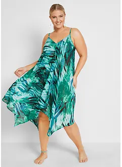 Maxi strandjurk van chiffon, bonprix