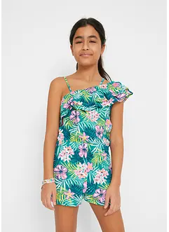 Meisjes playsuit van biologisch katoen, bonprix