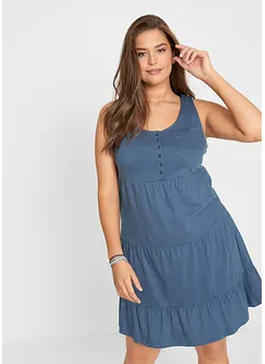 Jurk van katoen-jersey, kort, bonprix