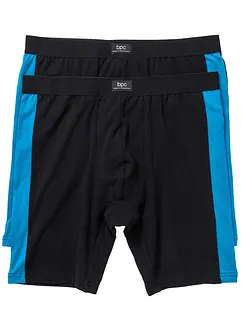 Lange nauwsluitende boxer (set van 2), bonprix