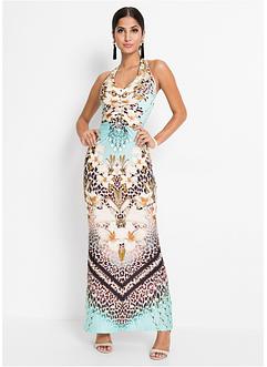 Halterjurk met print, BODYFLIRT boutique