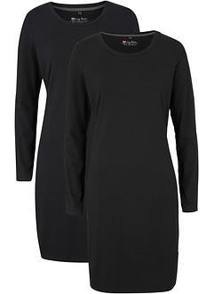 Jersey jurk (set van 2), bpc bonprix collection