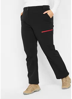 Stretch softshell broek met zakken, waterafstotend, bonprix