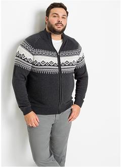Gebreid vest met Noors patroon, bpc bonprix collection